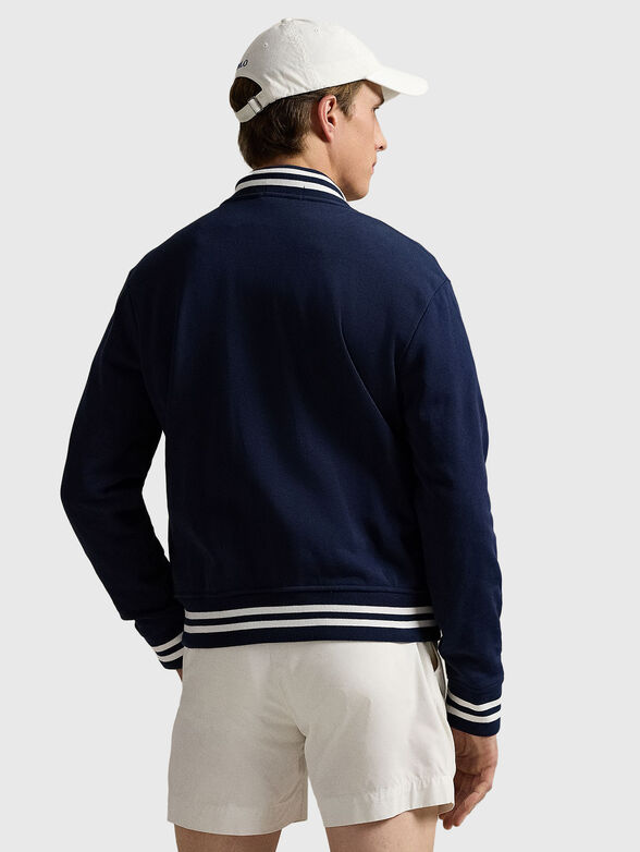 Fleece baseball jacket - 3