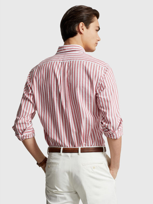 Striped cotton shirt  - 3