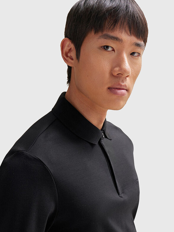 PADO polo shirt in black color - 4