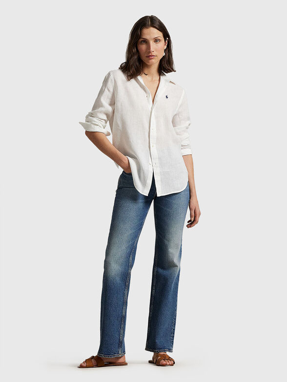 White linen shirt - 1