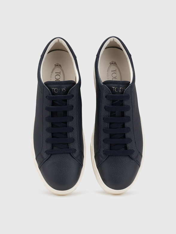 Leather sneakers - 6