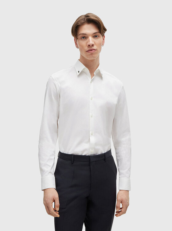 ERMO shirt with logo on the collar - 1