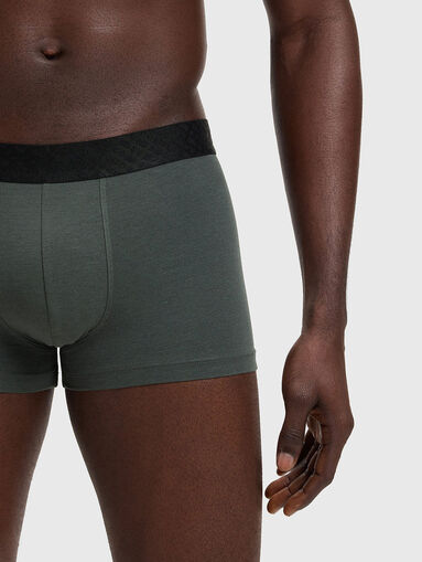 Set of three pairs of cotton boxers - 4