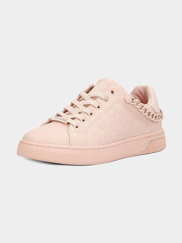 Sneakers in pink color - 1