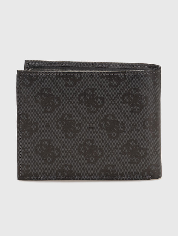 Monogram logo print wallet  - 2