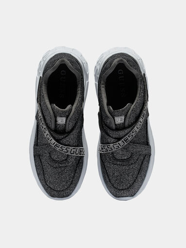 STONEY Sneakers with brocade and rhinestone applications - 5