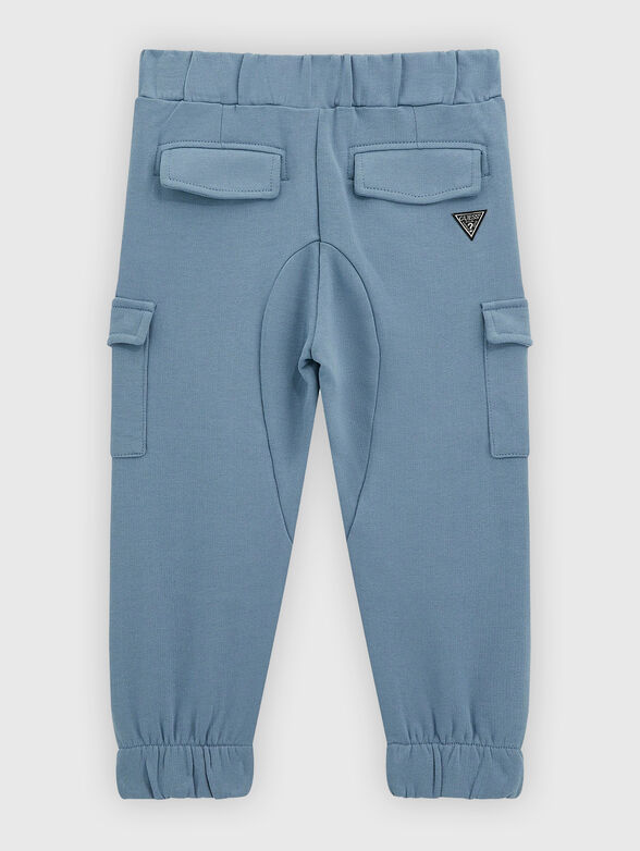 Cargo pants with logo detail - 2