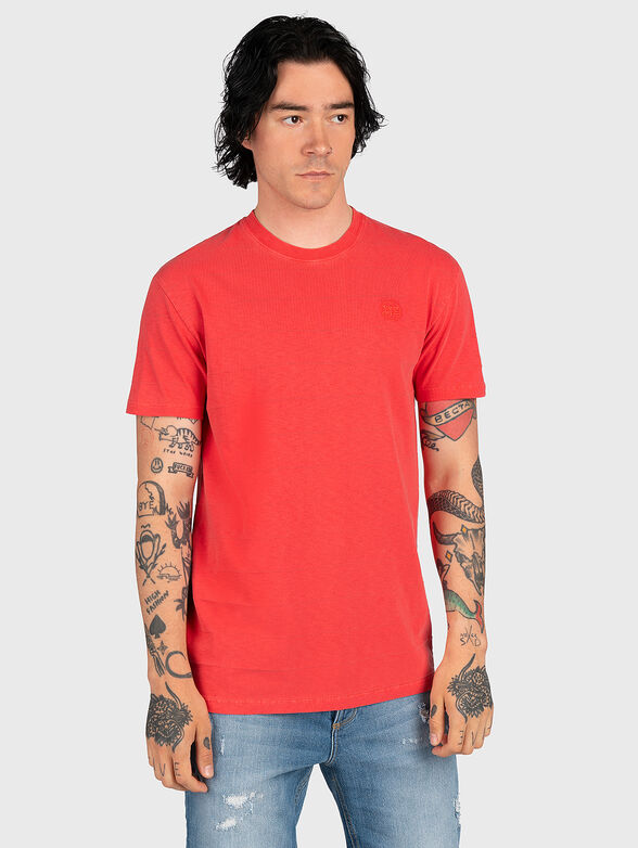 VINTAGE T-shirt with embroidered logo - 1