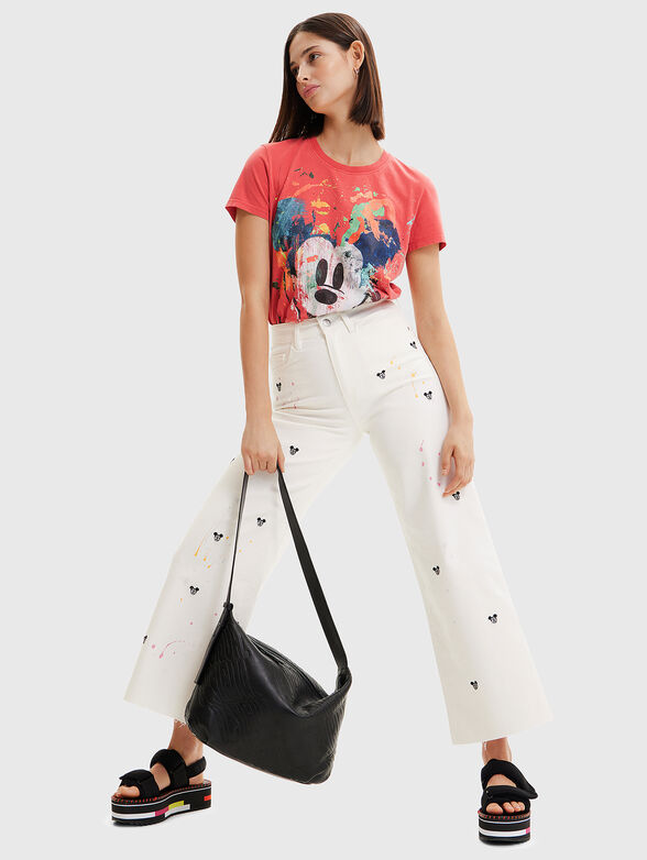 LOGORAMA black leather bag - 2