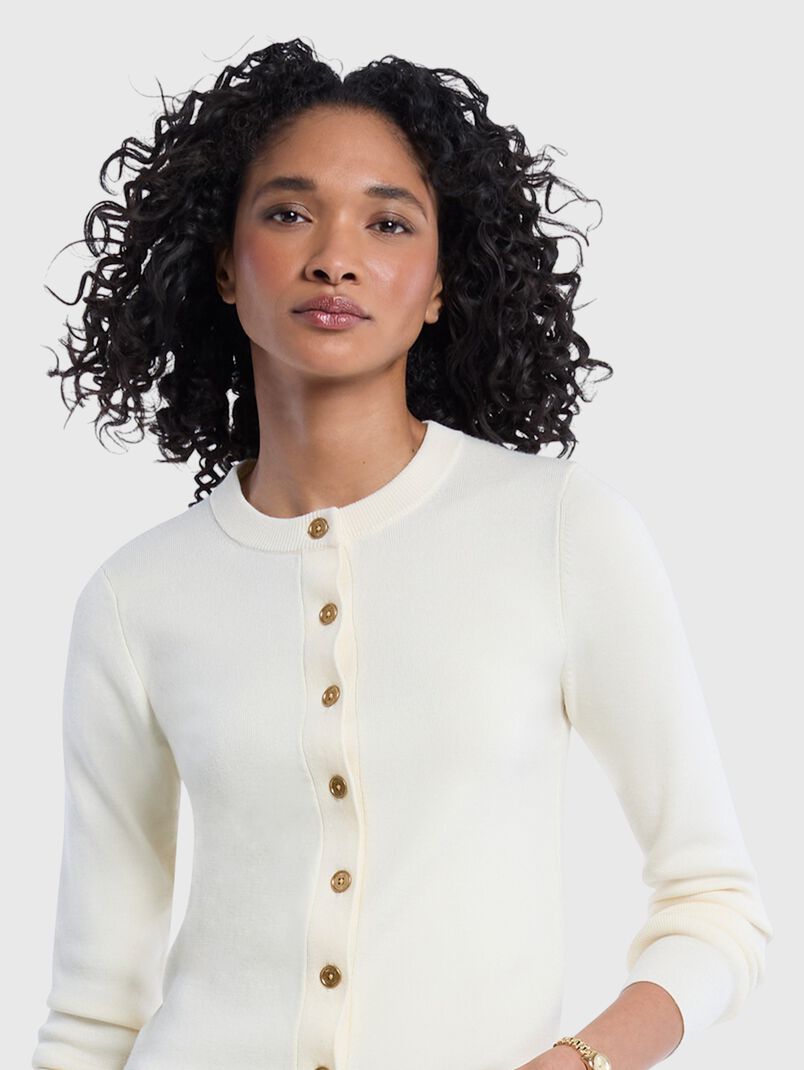 Wool cardigan - 3