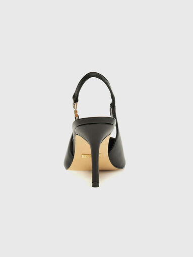 NASSHA4 leather high heeled shoes - 4