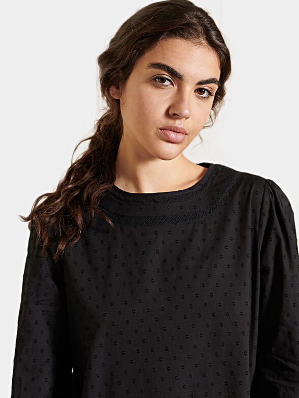 Dress with dots print - 4