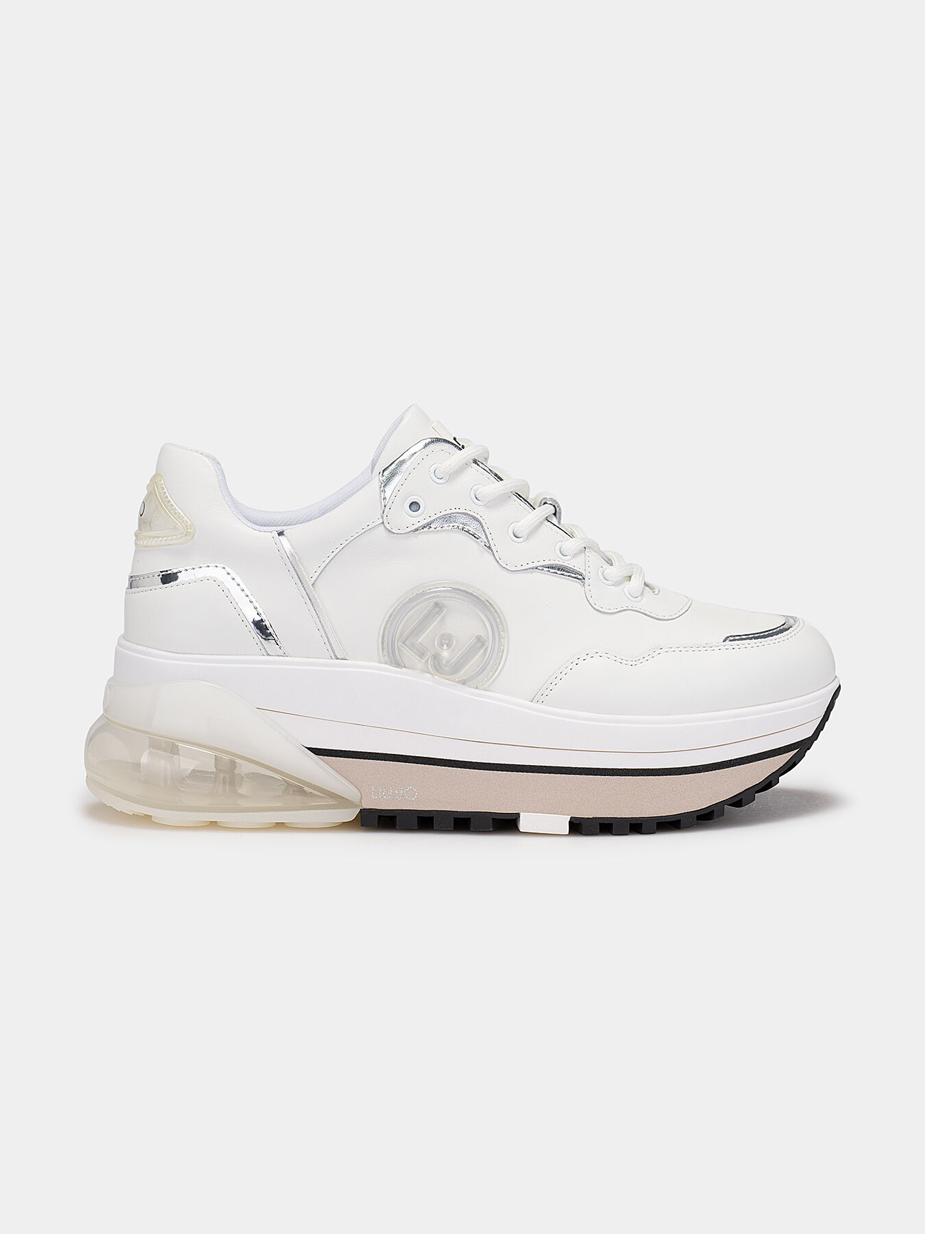 MAXI WONDER AIR 11 white sneakers brand LIU JO