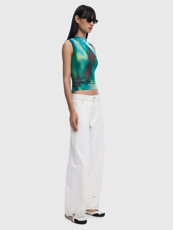 Top with print - 2