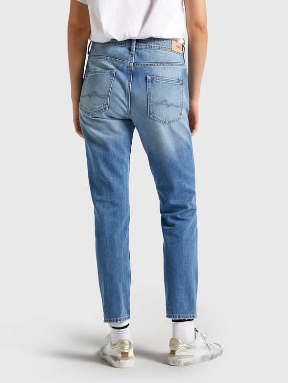 High rise traped fit jeans - 1