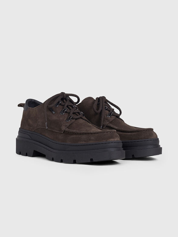 Suede Derby Shoes - 2