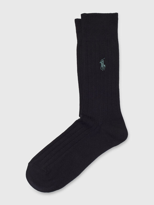 Socks with logo embroidery - 1