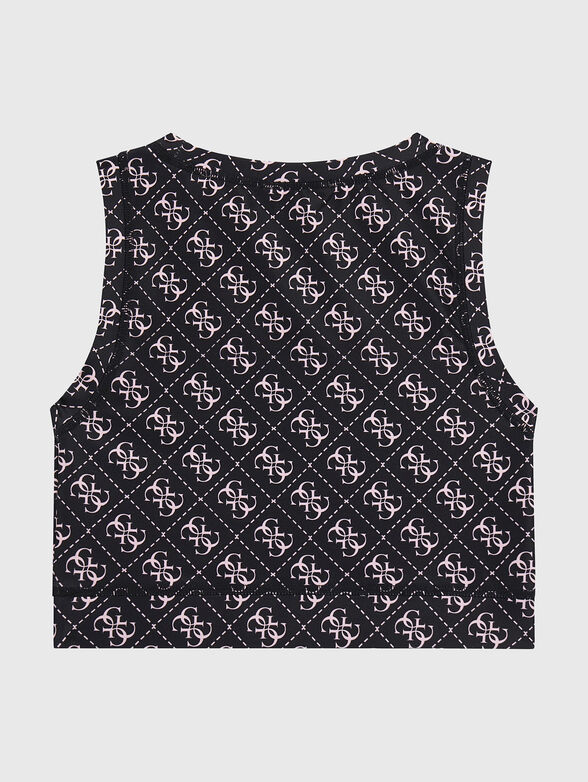 Active bra with 4G monogram print - 3