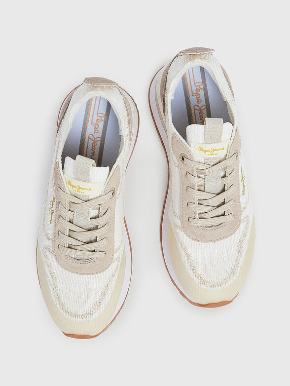 BLUR RIND sneakers with suede details - 6