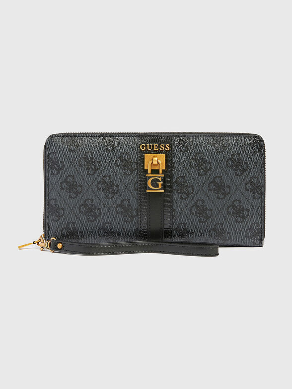 GINEVRA black purse with 4G logo details - 1