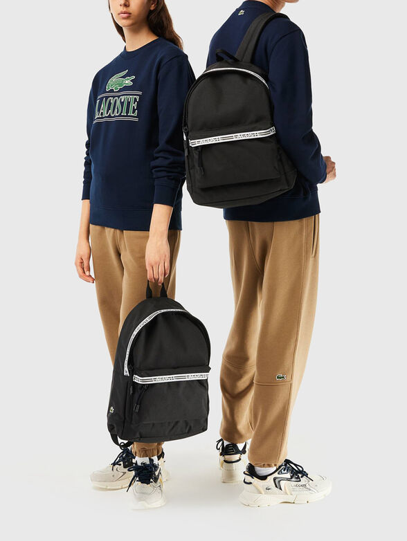 Black backpack with logo​ - 2