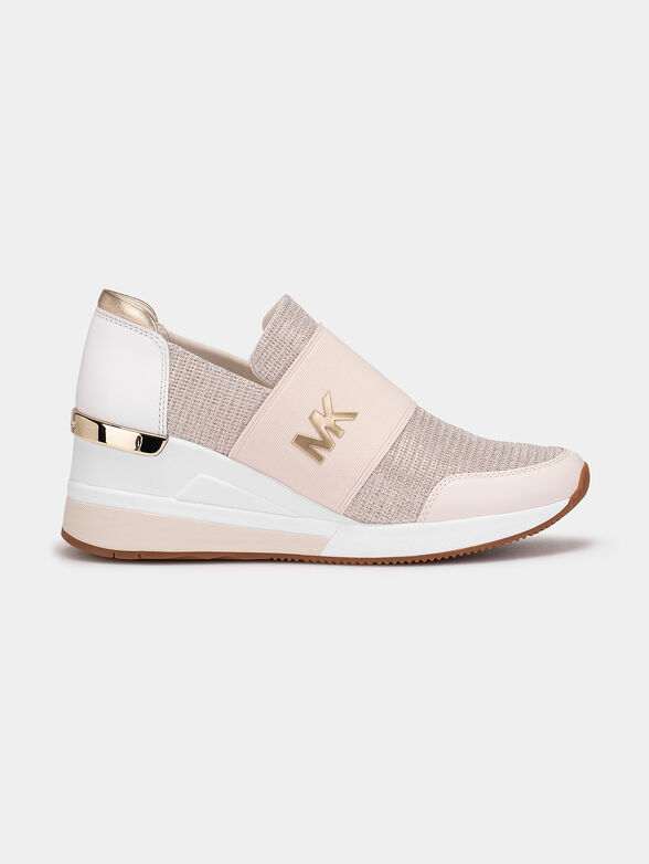 FELIX slip-on shoes in pale pink color - 1