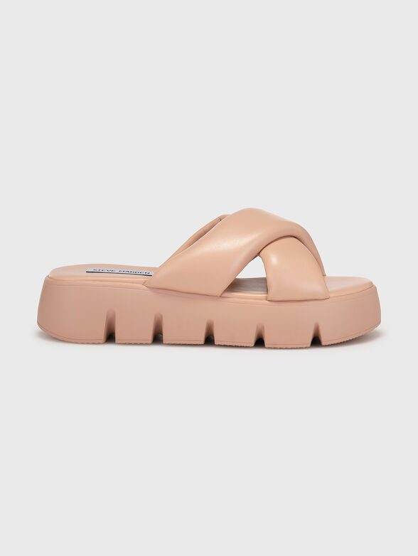 BROADCAST beige sandals - 1