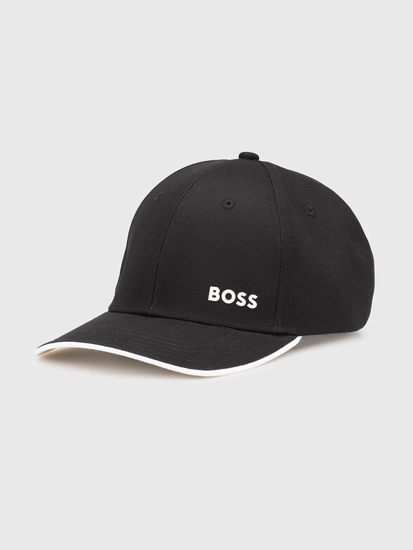 Gray baseball cap with logo - 1