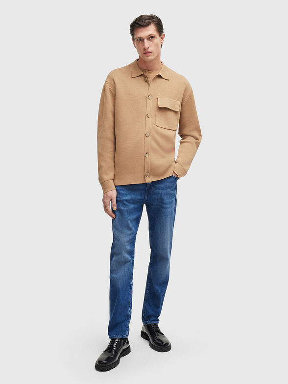 Slim jeans with washed effect  - 4