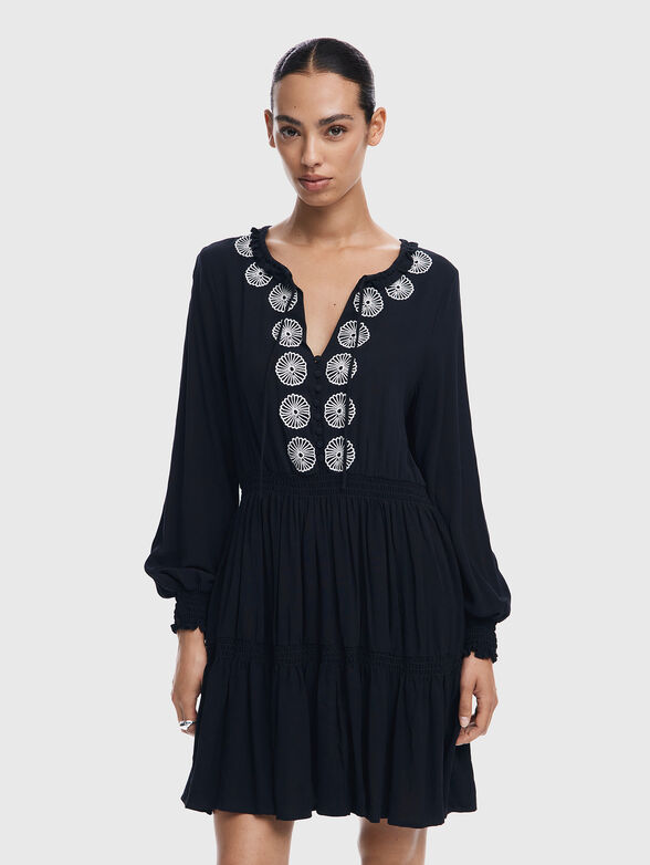 JACKSONVILLE dress with contrasting details - 1