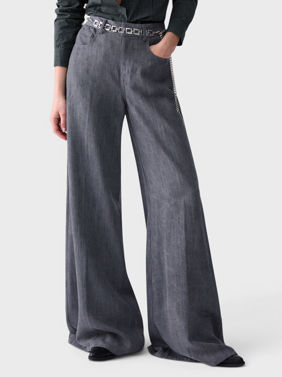 Pants with belt - 1