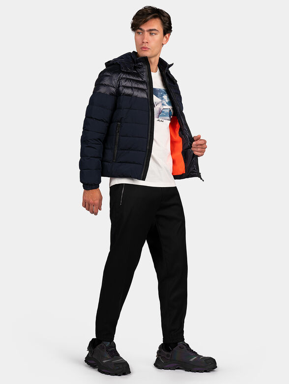 Black cotton t-shirt - 4