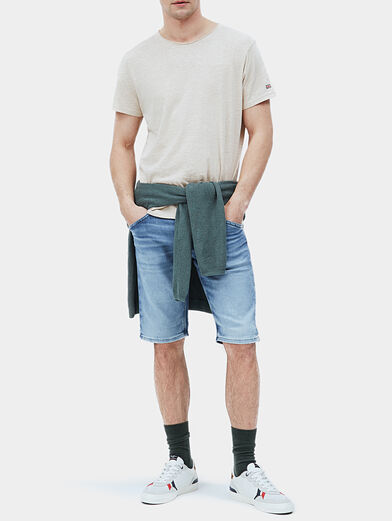 Denim shorts - 4
