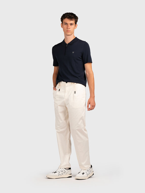 GOS beige trousers with darts - 4