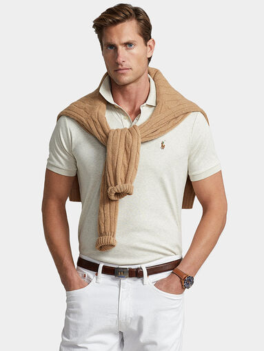Polo-shirt with multicolour logo embroidery - 5