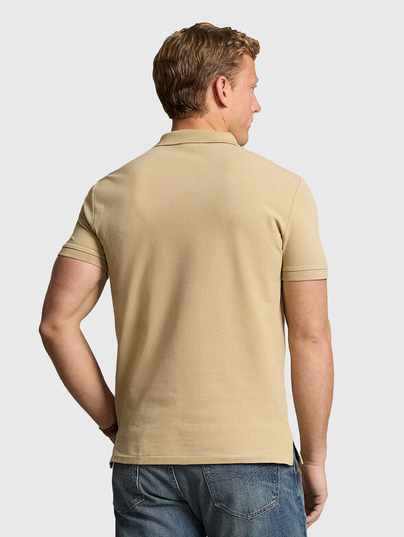 Polo shirt in beige colour - 3