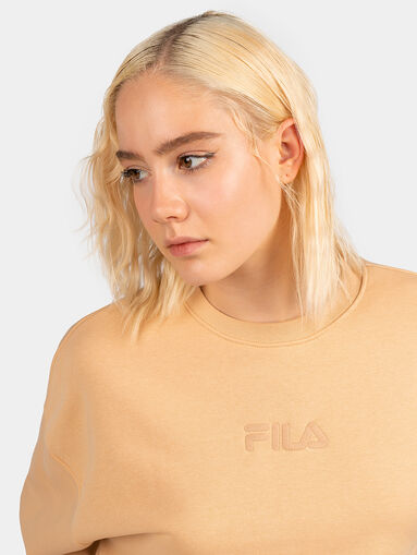 NESSA oversized sweatshirt with logo  - 4
