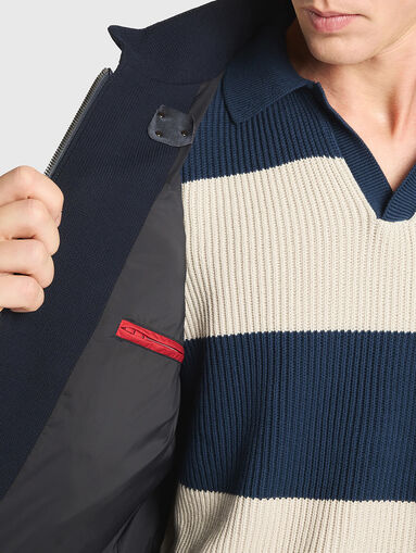 Transition jacket in dark blue - 4