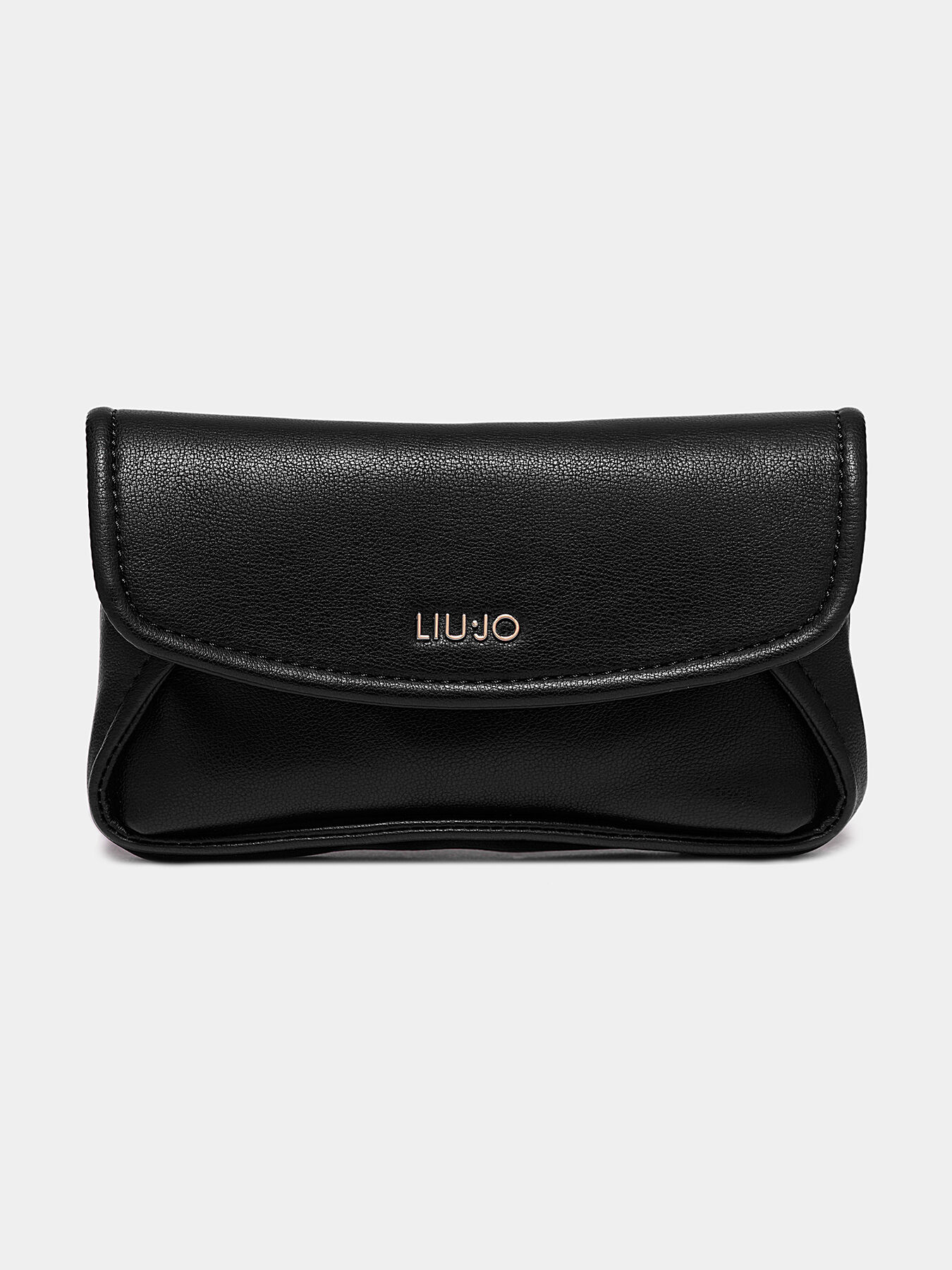 Black belt bag with chain details brand LIU JO Globalbrandsstore en