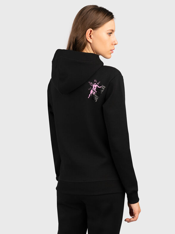 HL010 hooded sweatshirt with print - 2