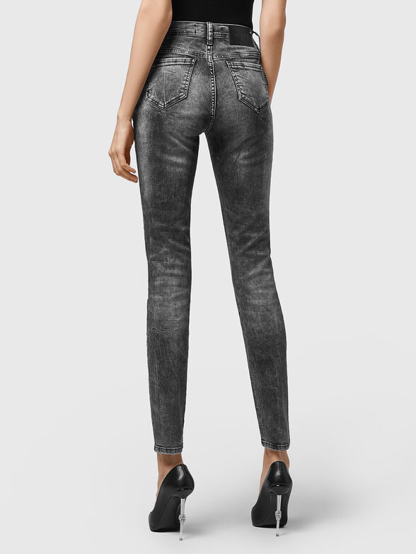 Skinny-fit jeans in grey  - 2