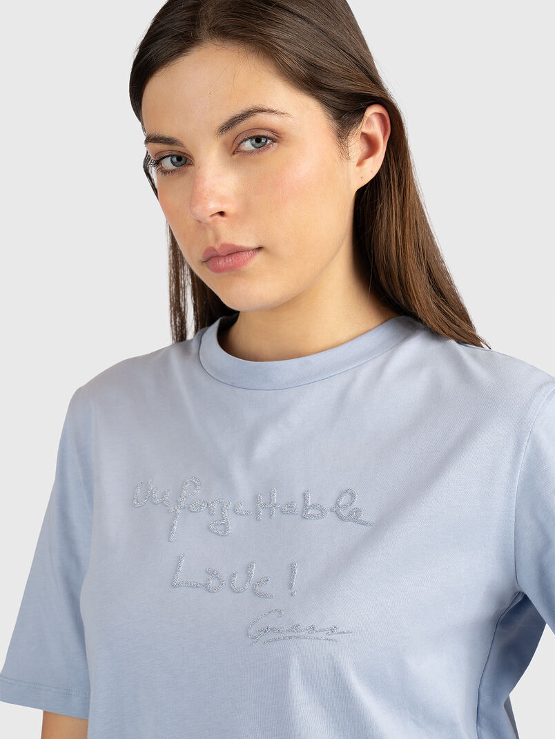 SOPHIE T-shirt with embroidery and logo - 3