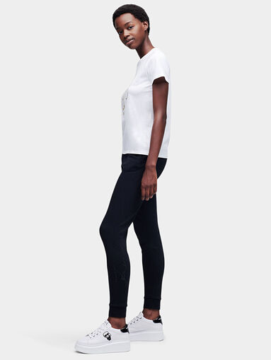 IKONIK KARL ART DECO Black T-shirt - 4