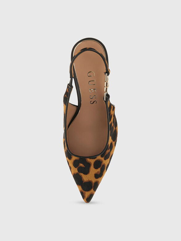 NASSHALY animal print heels - 4