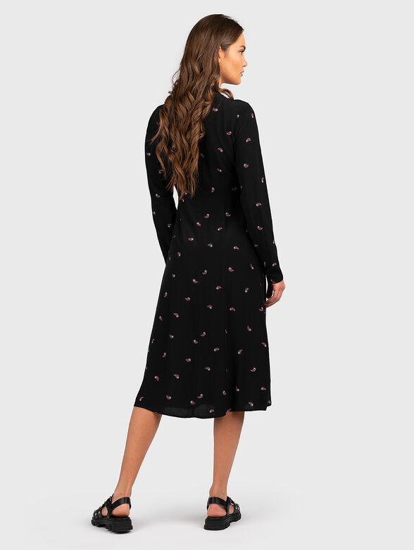 PACHI viscose dress with paisley details - 2