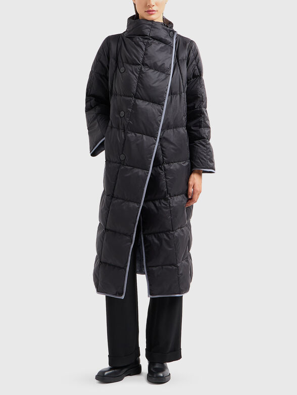 Reversible jacket with waist belt - 2