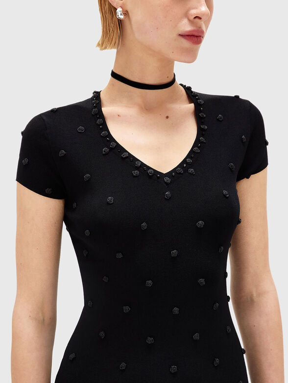 Short sleeved mini dress - 3
