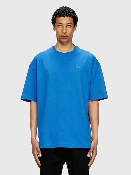 T-BOGGY-MEGOVAL black T-shirt with logo - 1