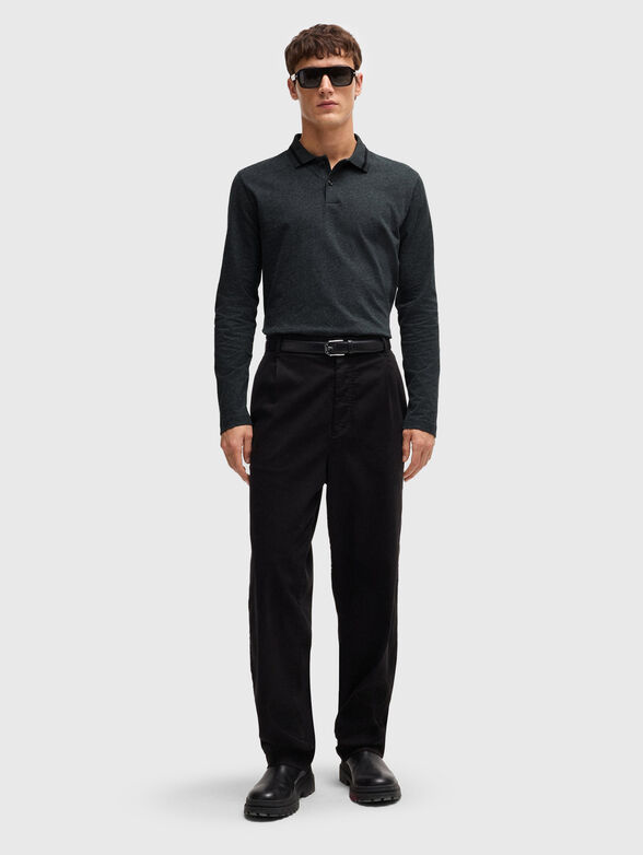 Cotton polo-shirt - 2