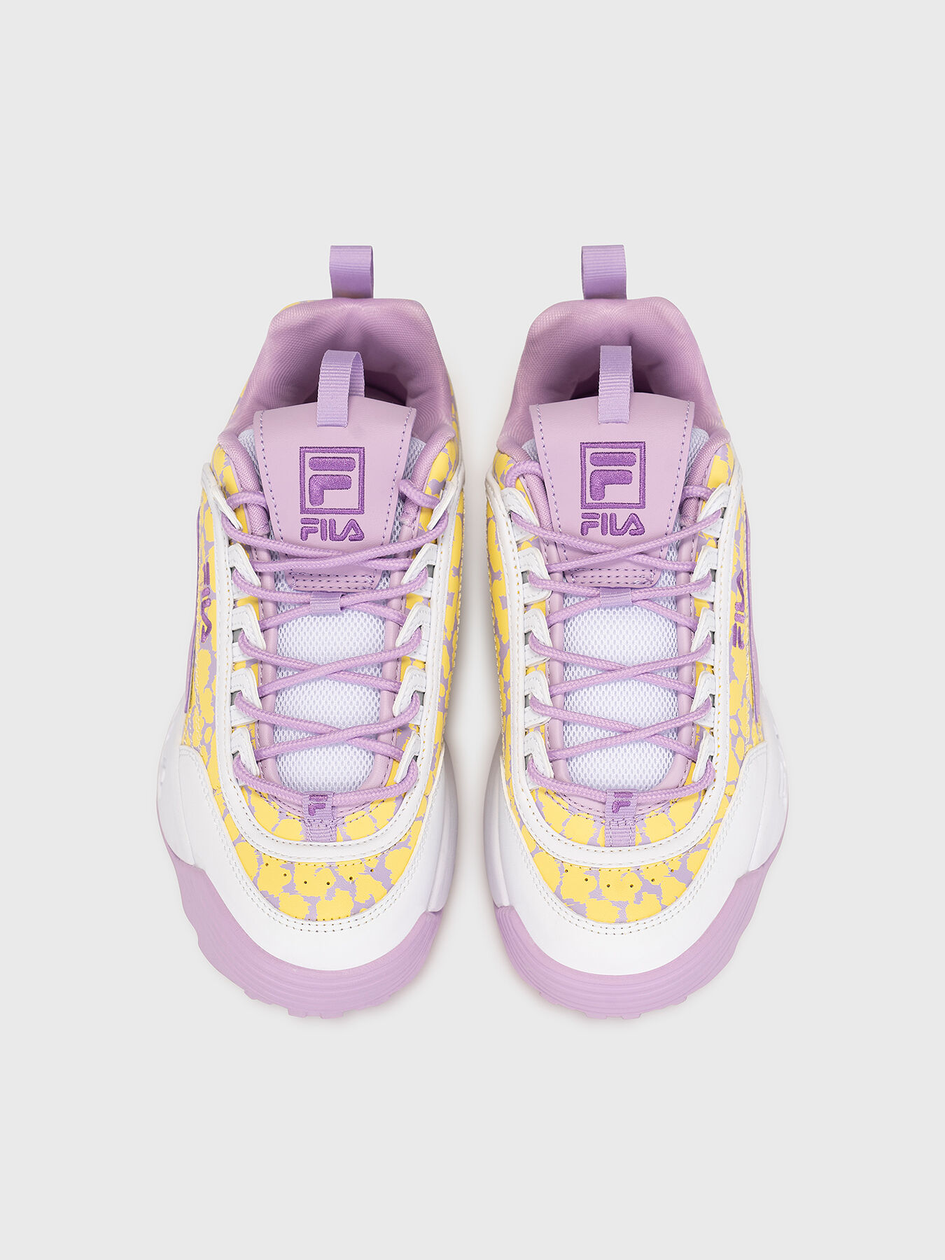 Fila disruptor 2 purple embroidery cheap
